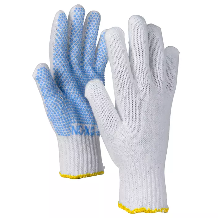 OX-ON Knitted Supreme 13600 work gloves, White/Blue, large image number 0