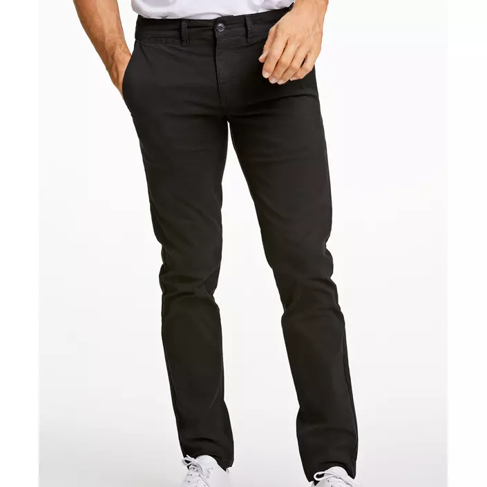 Lindbergh Superflex Structure chinos, Black, large image number 7