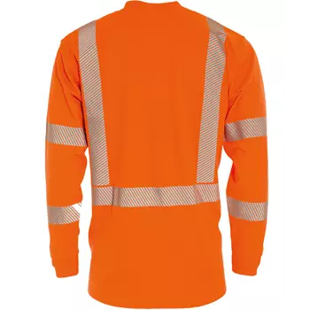 Tranemo langärmliges T-Shirt, Hi-vis Orange