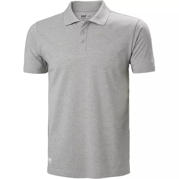 Helly Hansen Classic polo T-shirt, Grey melange , large image number 0