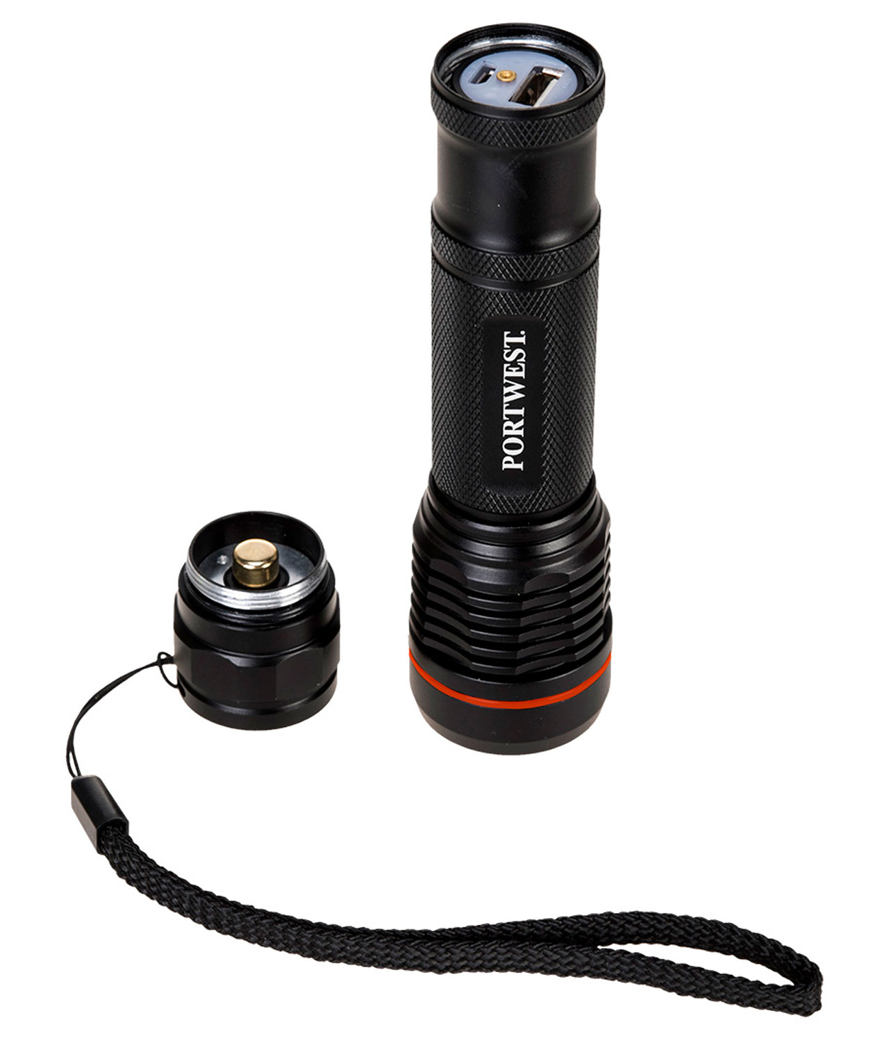 Portwest PA75 USB genopladelig lommelygte