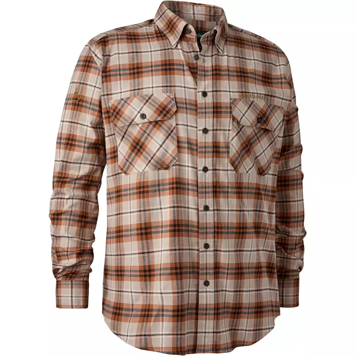 Deerhunter Louis skjorte, Orange Check, large image number 0