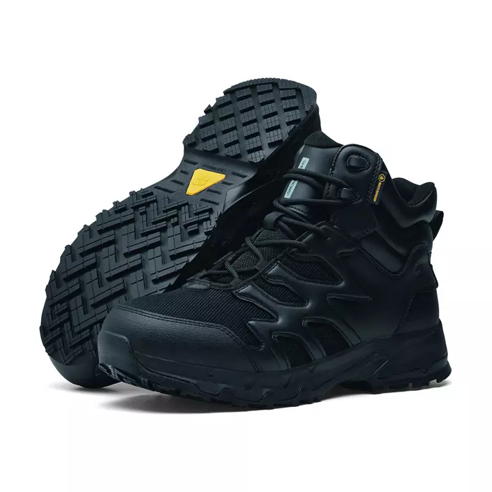 Shoes For Crews Carring Mid sikkerhedsstøvletter O6, Black, large image number 9