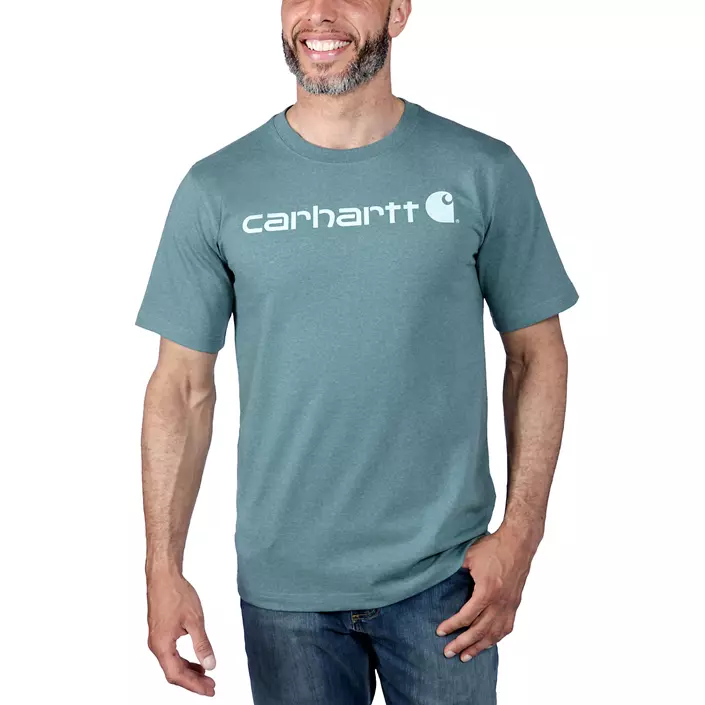 Carhartt Emea Core T-skjorte, Sea Pine Heather, large image number 1
