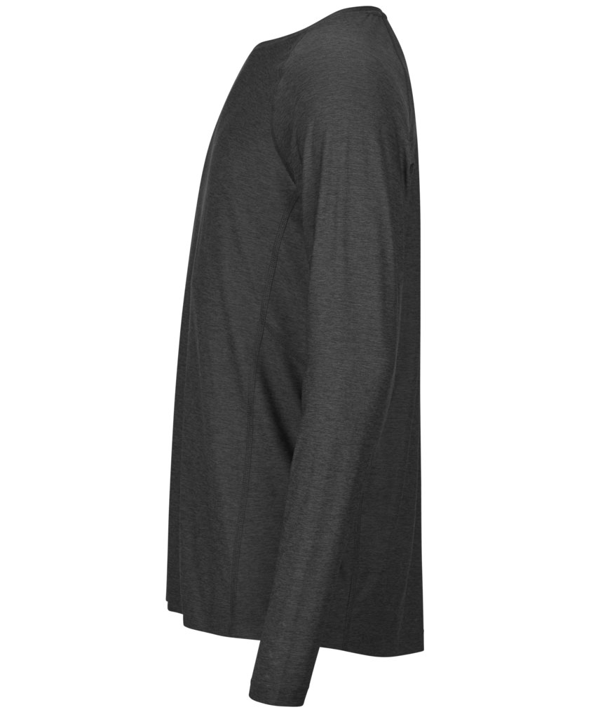 Tee Jays lang&auml;rmliges Cooldry T-Shirt, Schwarz melange, large image number 3