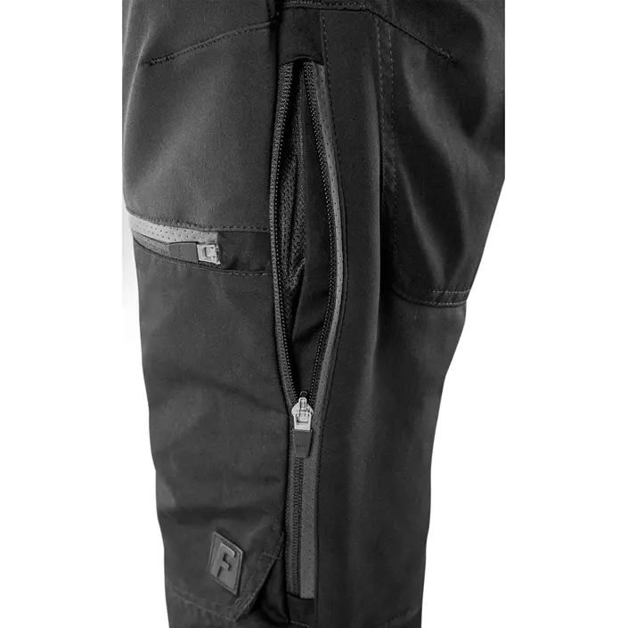 Fristads Outdoor Carbon semistretch women's trousers, Black, large image number 3
