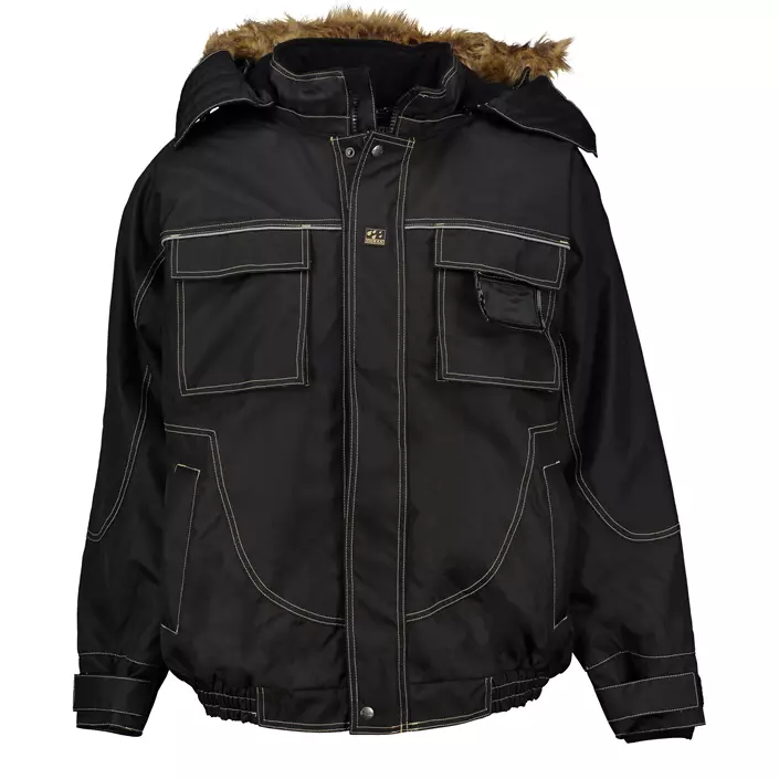 Ocean pilot jacket, Black, large image number 0