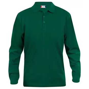 Clique Classic Lincoln long-sleeved polo, Bottle Green