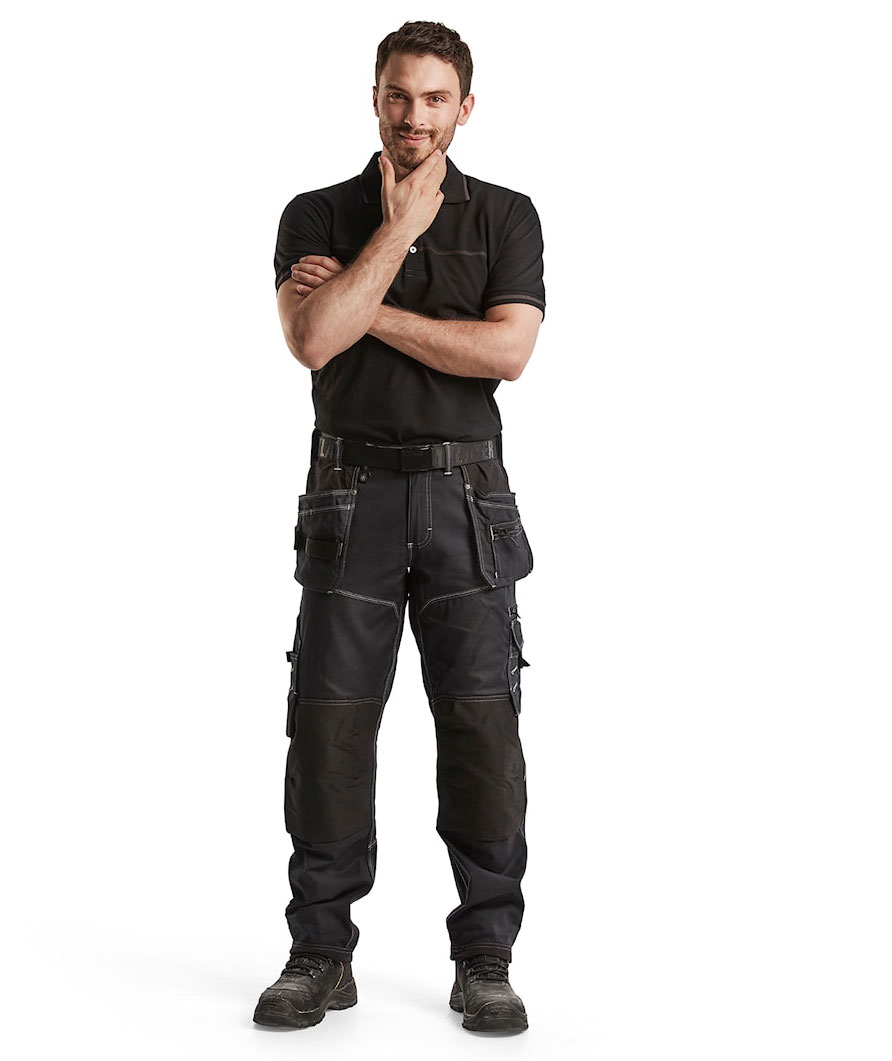 Bl&aring;kl&auml;der Unite pik&eacute;tr&ouml;ja, Svart/M&ouml;rkgr&aring;, large image number 1