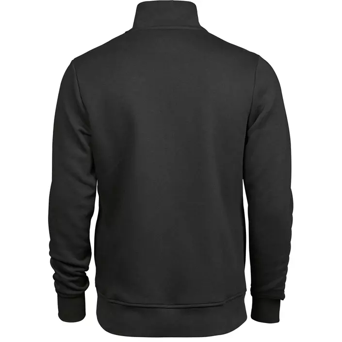 Tee Jays sweatshirt med kort lynlås, Mørkegrå, large image number 1