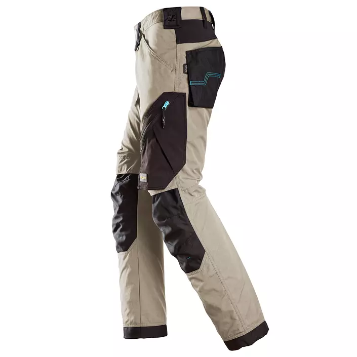 Snickers LiteWork 37,5® arbetsbyxa 6310, Khaki/Svart, large image number 4