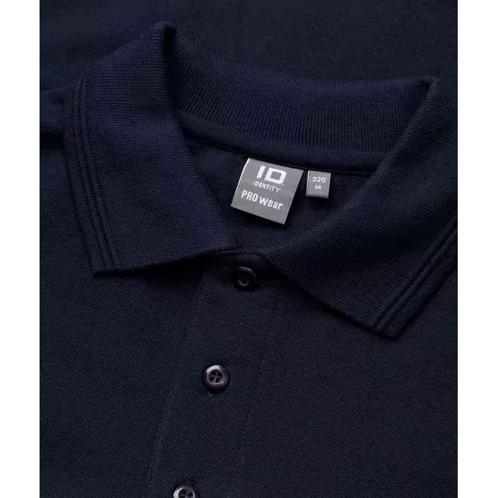 ID PRO Wear Polo T-shirt med brystlomme, Marine, large image number 3