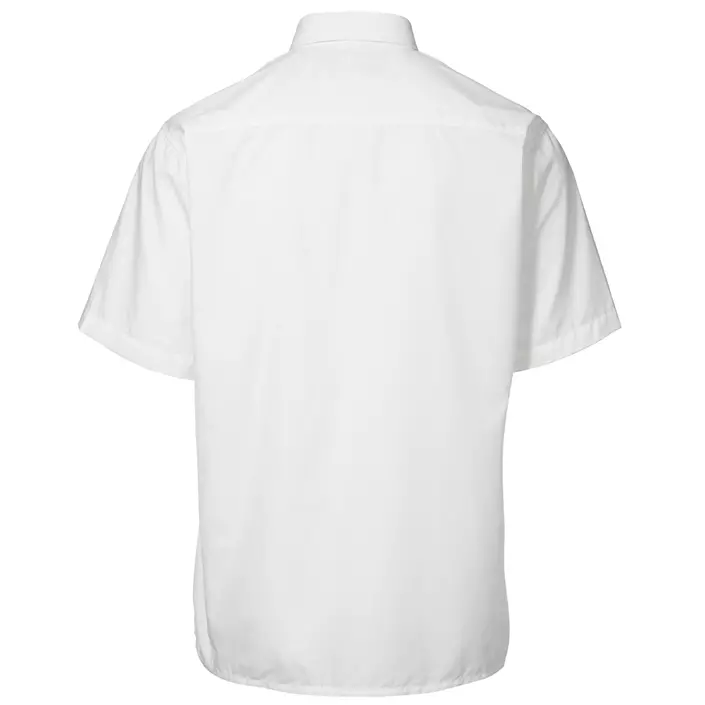 ID Game Comfort fit kortärmad arbetsskjorta / caféskjorta, Vit, large image number 2