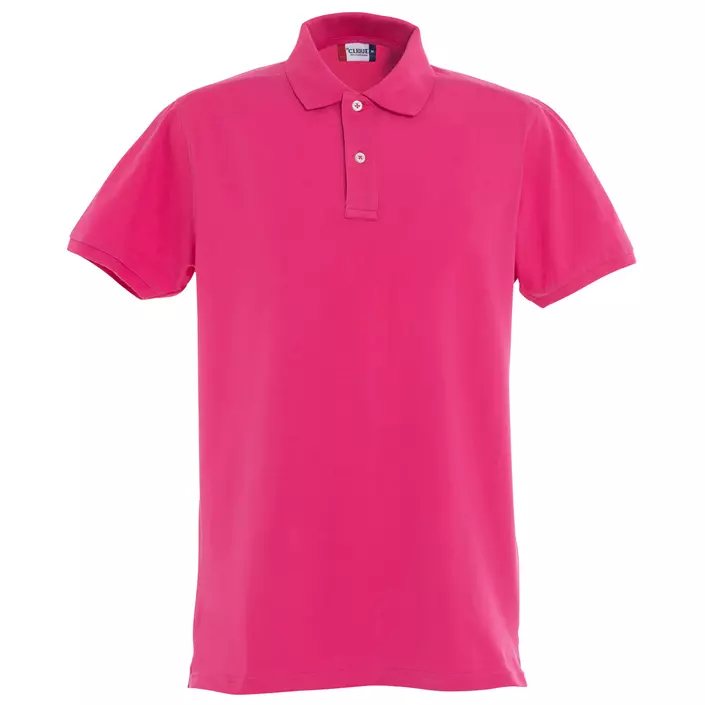 Clique Premium polo shirt, Light Cerise, large image number 0