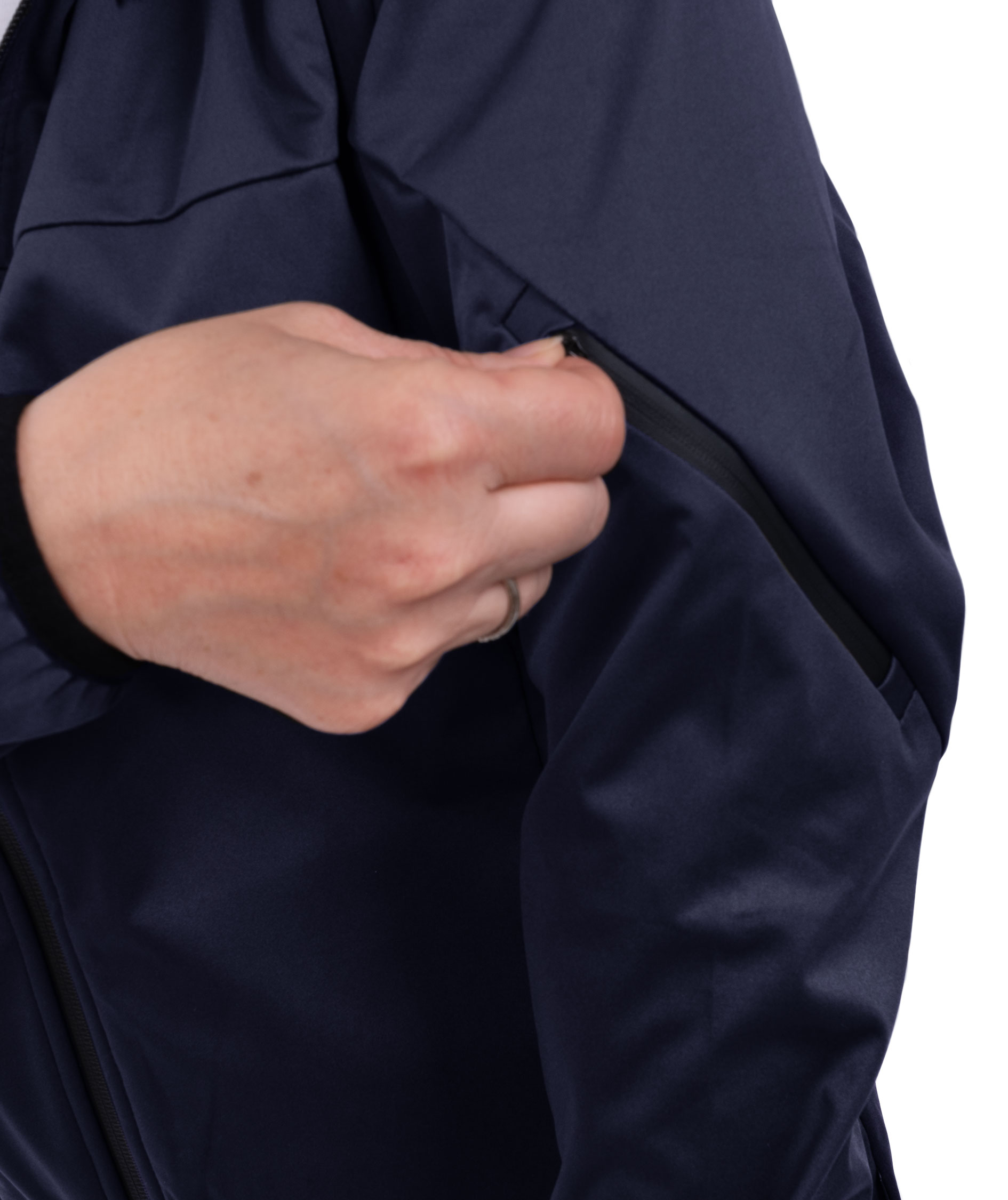 Pitch Stone dame softshelljakke, Navy, large image number 5