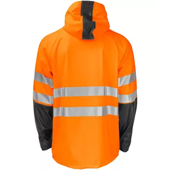 ProJob rain jacket 6431, Hi-Vis Orange/Black
