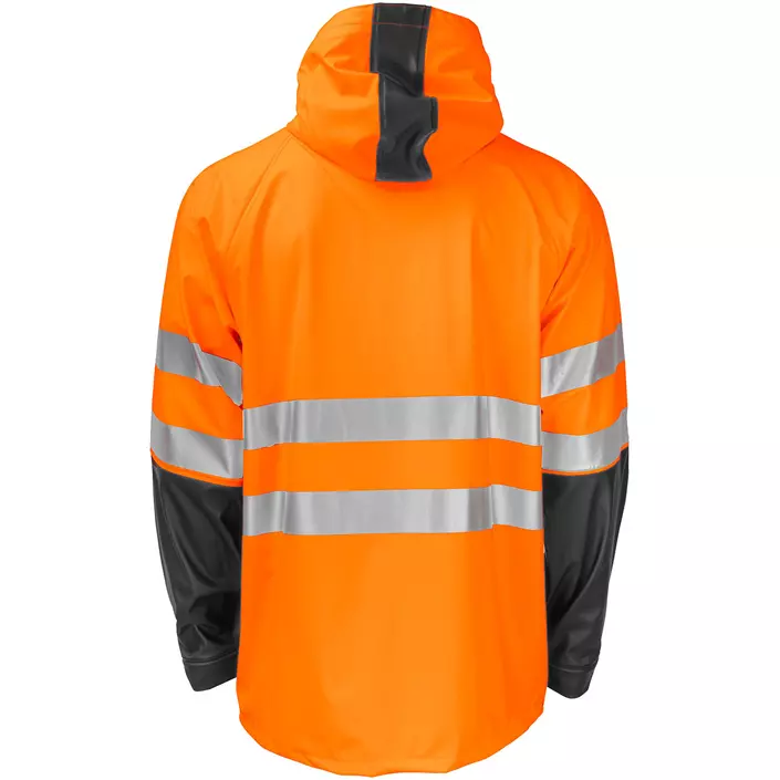 ProJob rain jacket 6431, Hi-Vis Orange/Black, large image number 1
