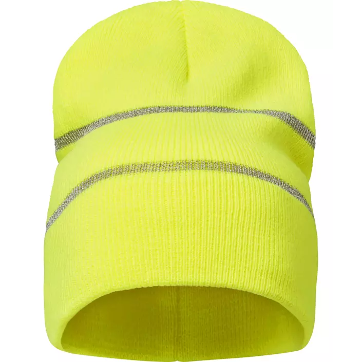 Top Swede knitted beanie M109, Yellow, Yellow, large image number 0