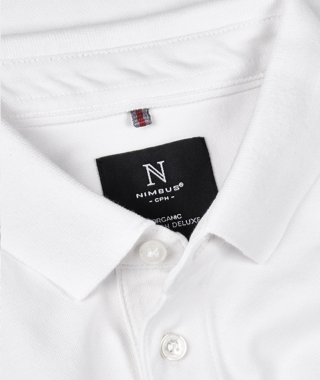 Nimbus Harvard Polo T-shirt, White, large image number 2