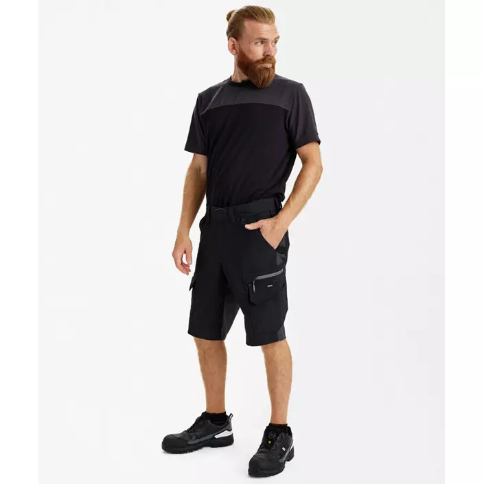 Engel Entire shorts full stretch, Black/Anthracite Grey, large image number 1