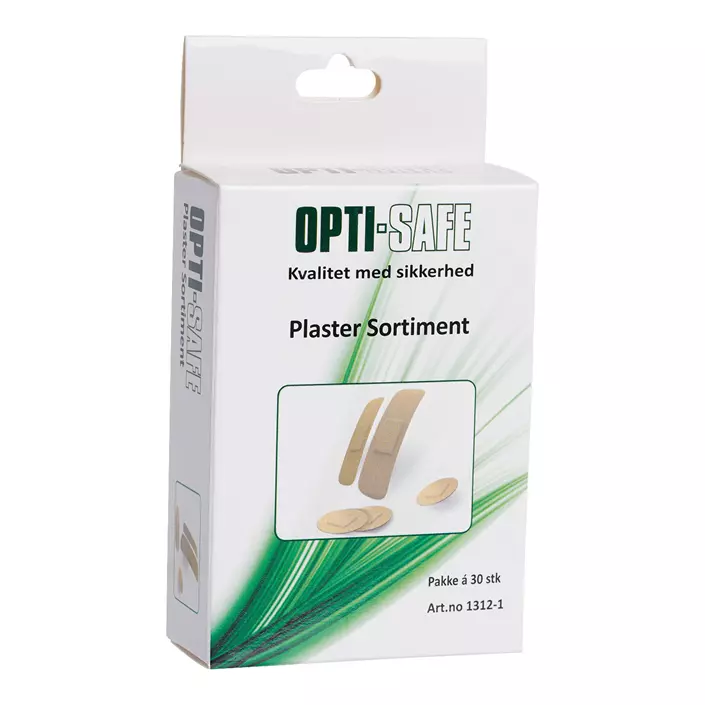 Opti-safe plaster sortiment 30 stk., Beige, Beige, large image number 0