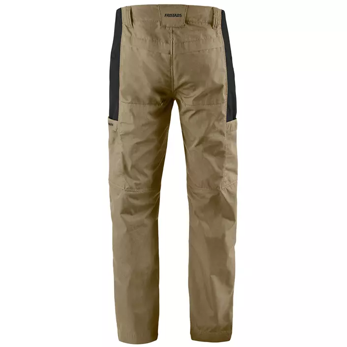 Fristads service trousers 2540 LWR, Khaki/Black, large image number 1