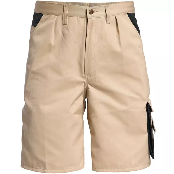 Engel Enterprise arbejdsshorts, Khaki/Sort, large image number 0