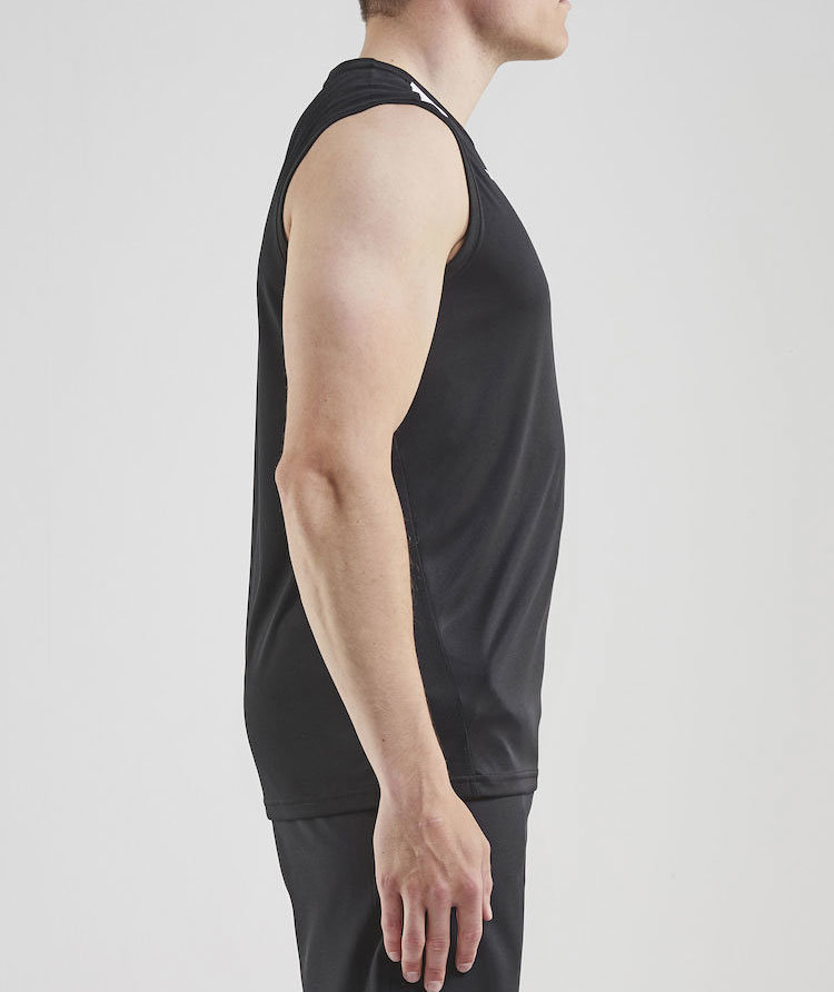 Craft Pro Control Impact tank top, Black/white, large image number 3