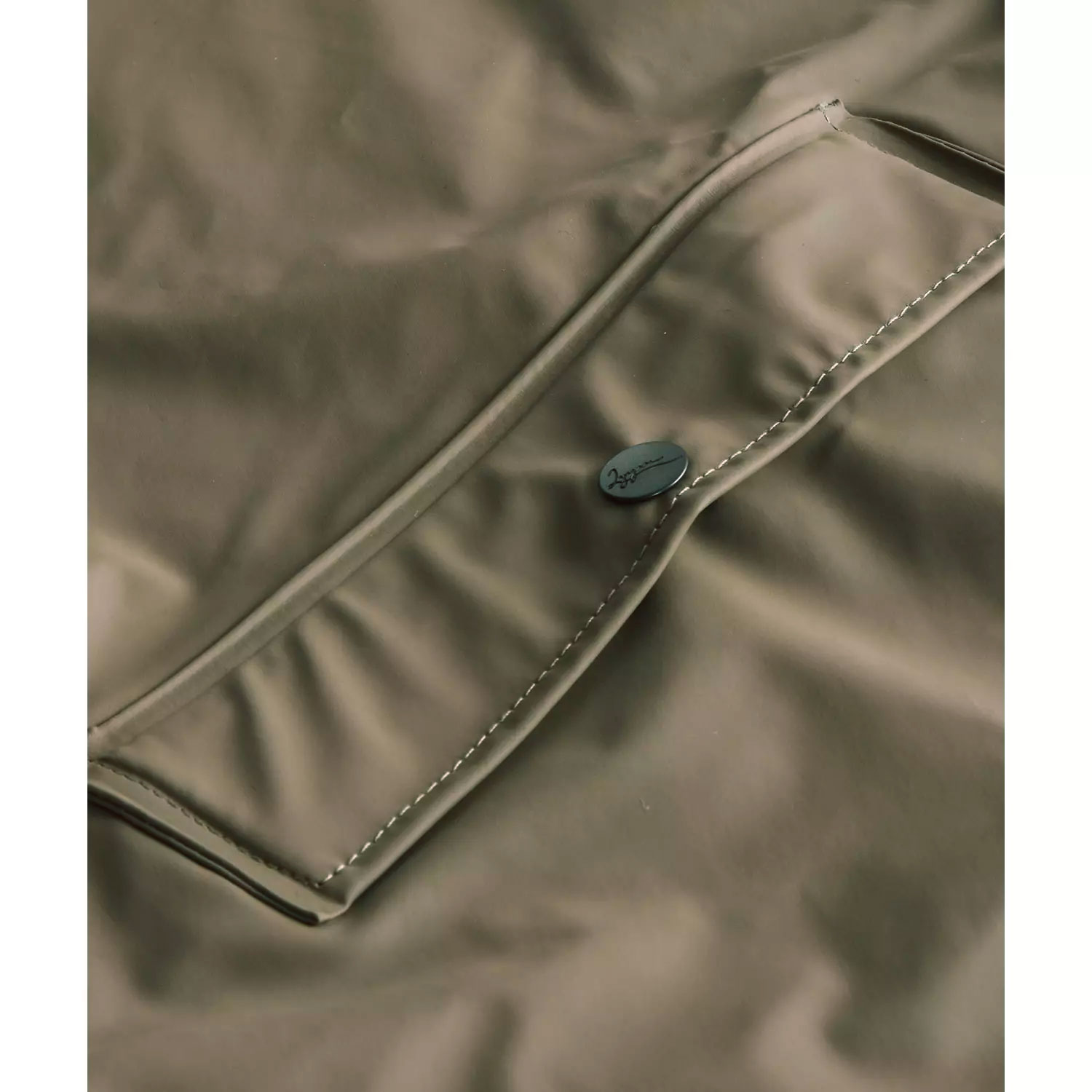 Lyngs&oslash;e PU Regenmantel fashion, Braun, Braun, large image number 2