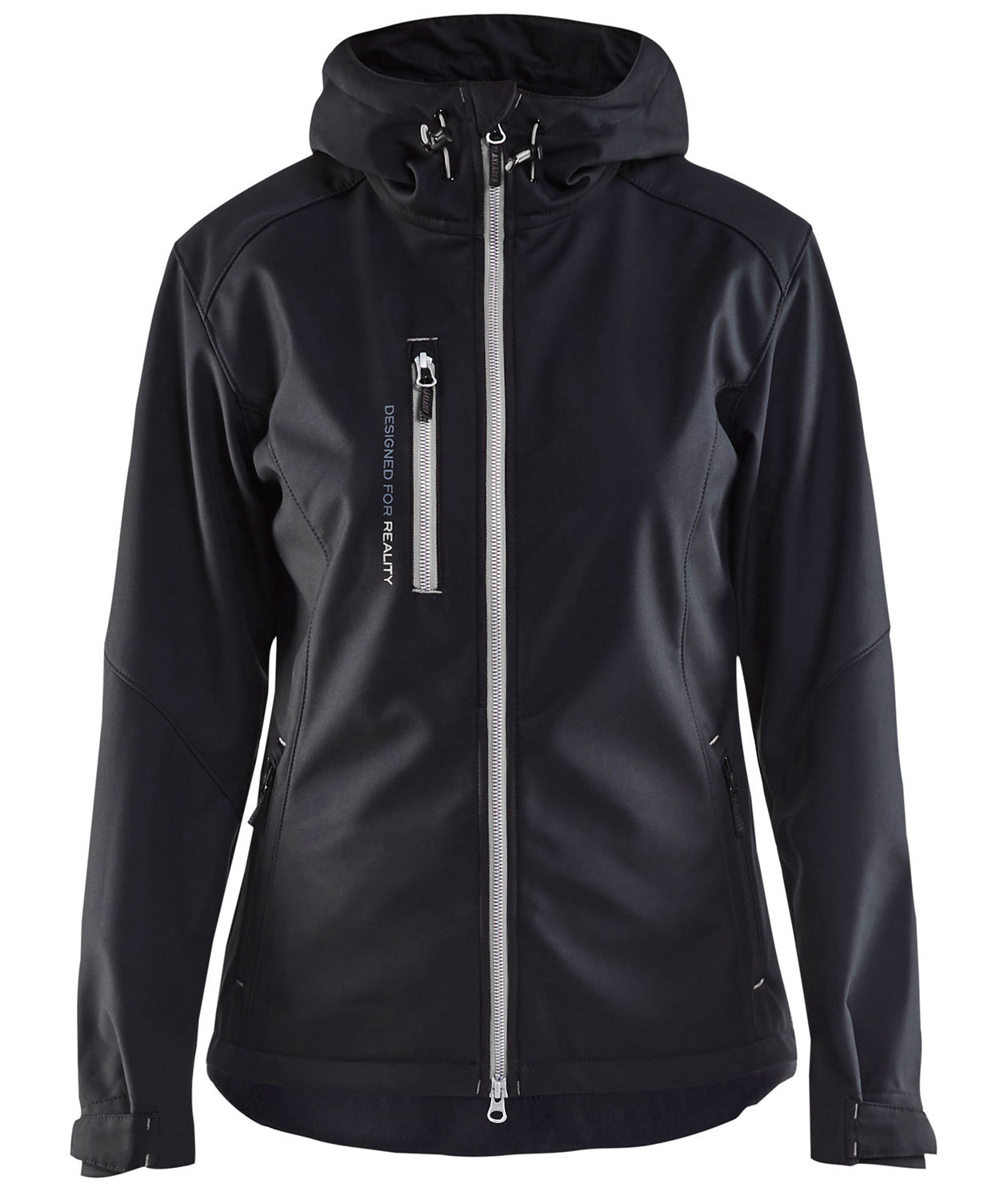 Bl&aring;kl&auml;der women's softshell jacket, Black/Silver