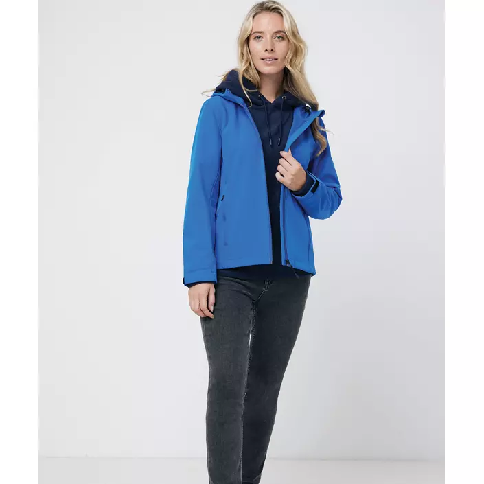 Iqoniq Makalu softshelljacka dam, Kungsblå, large image number 1