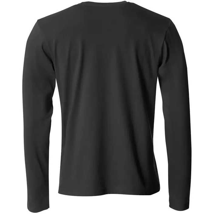Clique Basic-T långärmad T-shirt, Black, large image number 2