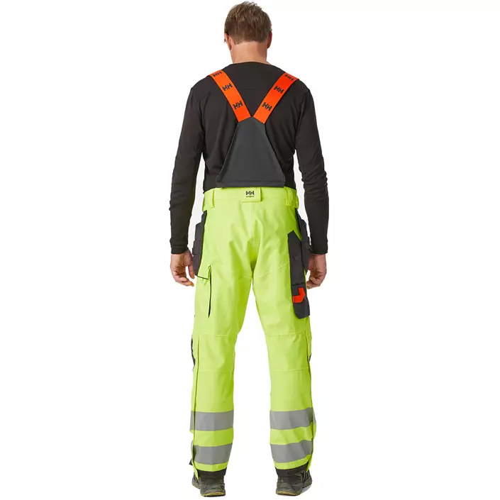 Helly Hansen Alna 2.0 shell trousers, Hi-vis yellow/charcoal, large image number 3