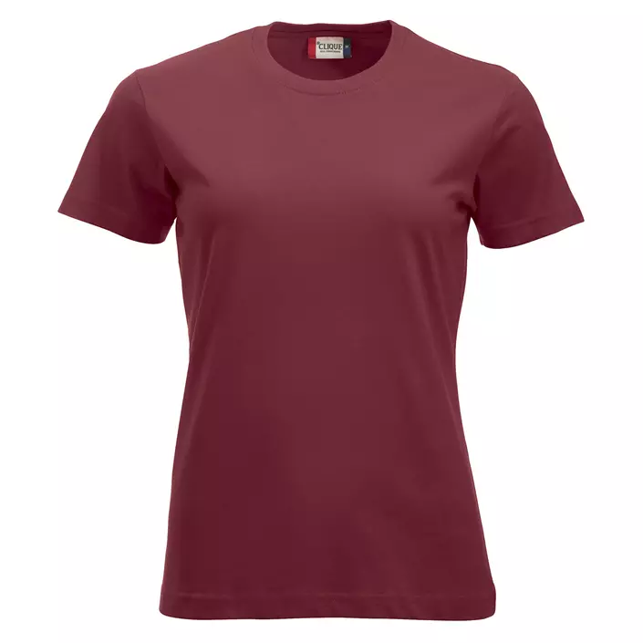 Clique New Classic dame T-shirt, Bordeaux, large image number 0