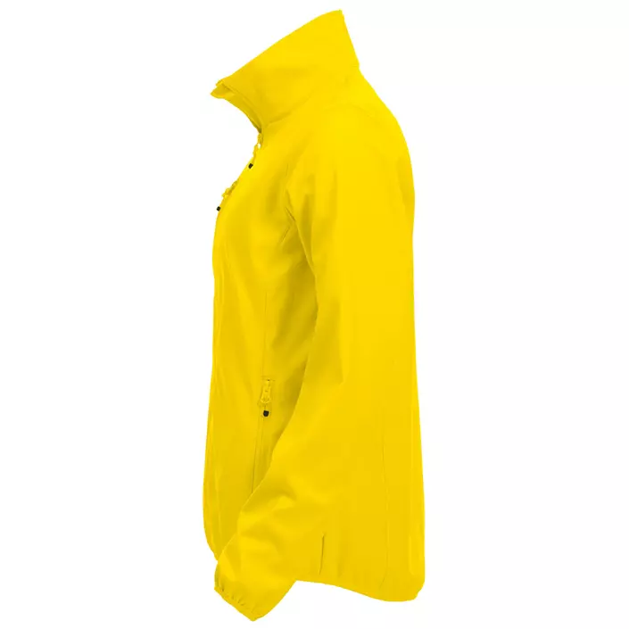 Clique Basic women's softshell jacket, Lemon Yellow, large image number 1