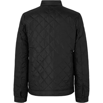 ID quilted jacket, Black