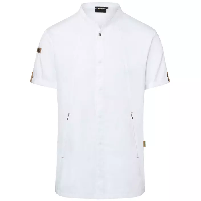 Karlowsky Green-generation short-sleeved chefs jacket, White, large image number 0