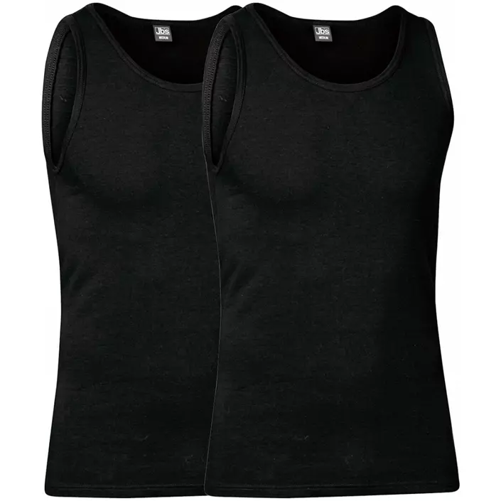 JBS 2-pack undertröja, Svart, large image number 0