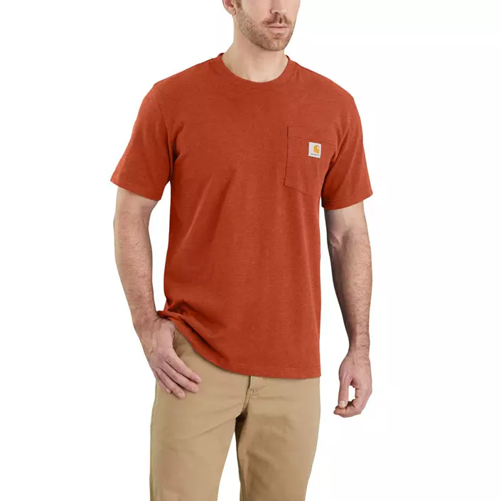 Carhartt T-skjorte, Jasper Heather, large image number 1