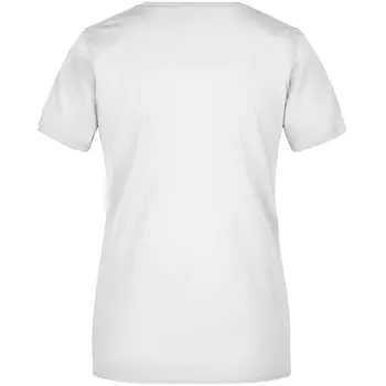 James & Nicholson Basic-T T-shirt dam, Vit