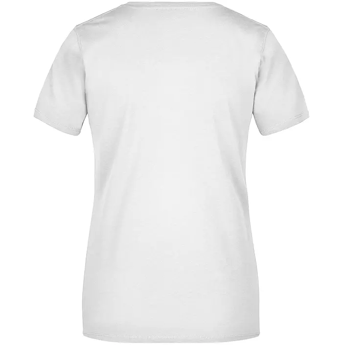 James & Nicholson Basic-T dame T-shirt, Hvid, large image number 1