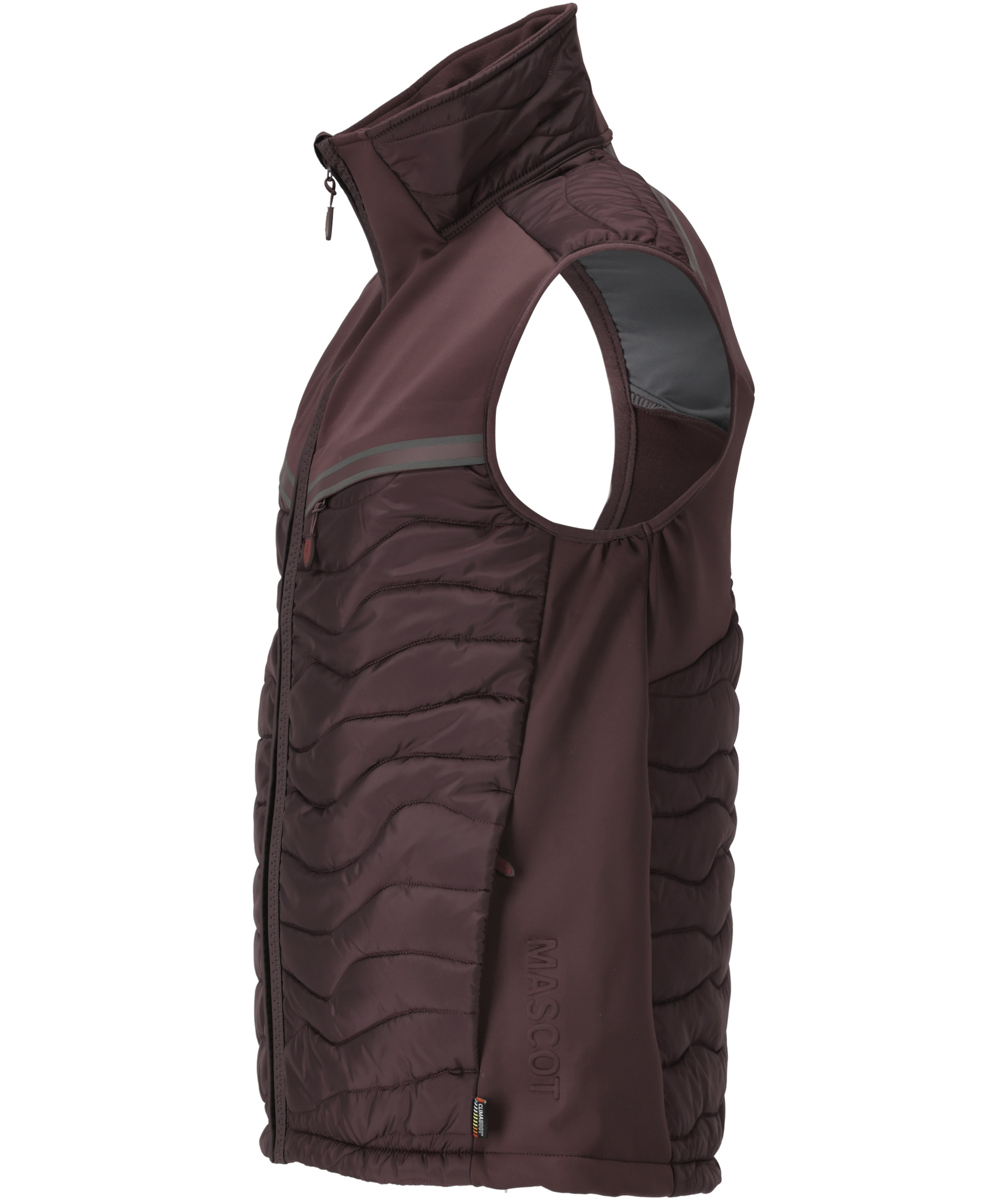 Mascot Customized vatteret vest, Bordeaux, large image number 3