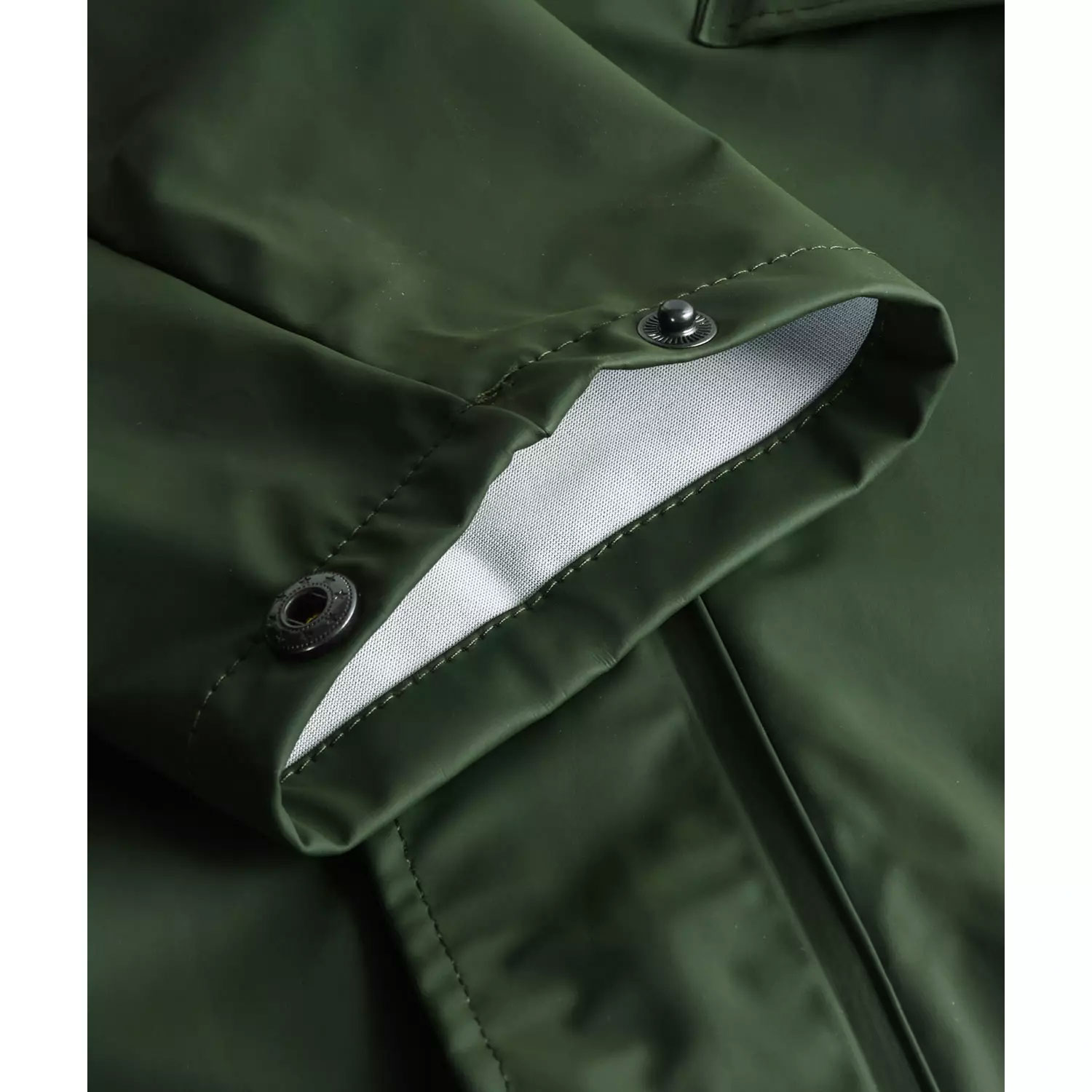 Lyngs&oslash;e PU raincoat fashion, Green, large image number 1