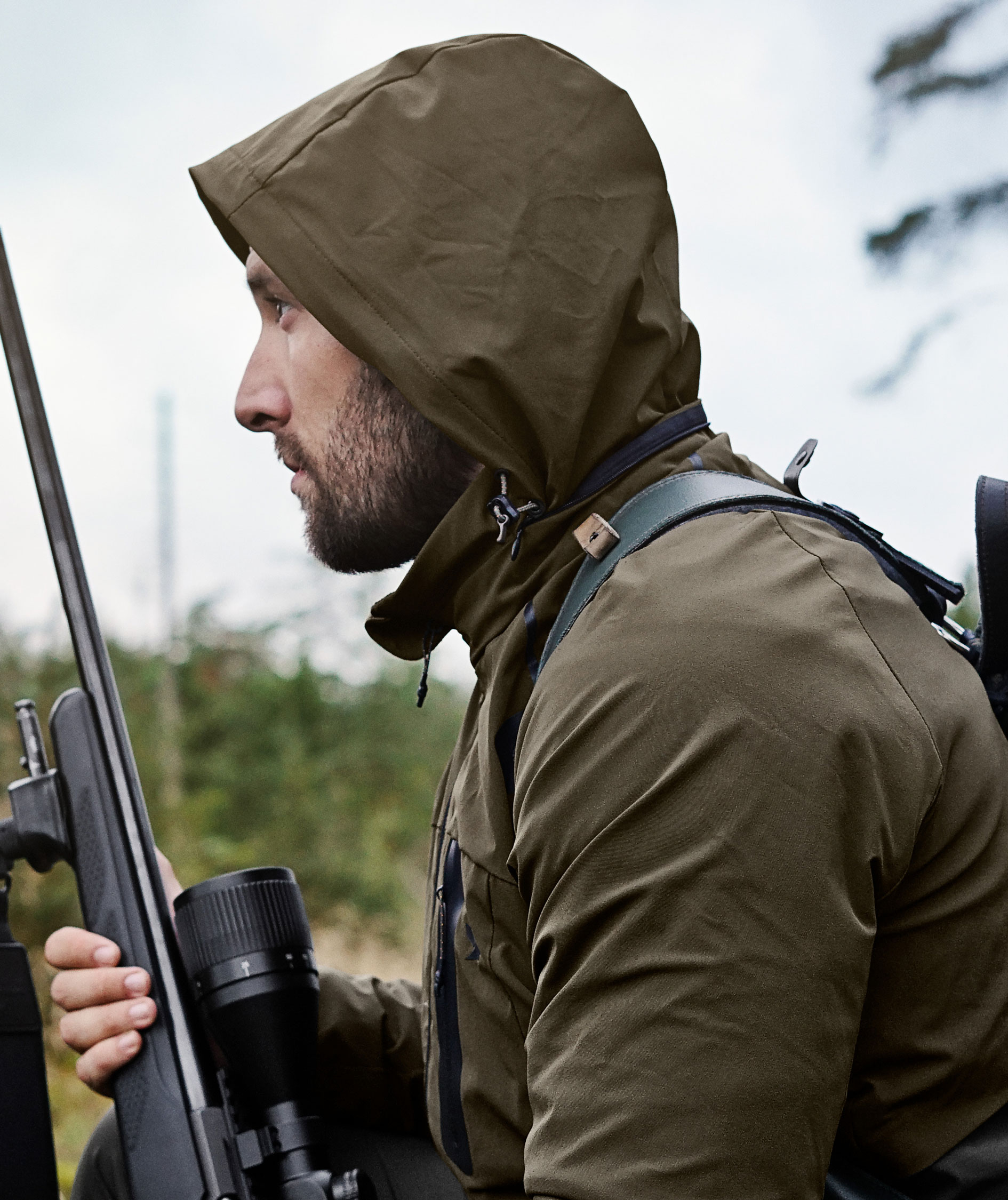 Seeland Hawker Trek jacka, Pine green, large image number 9
