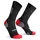 Worik Padel Strumpor, Black, Black, swatch