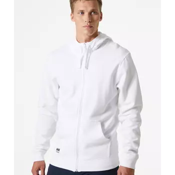 Helly Hansen Classic hoodie with zipper, White