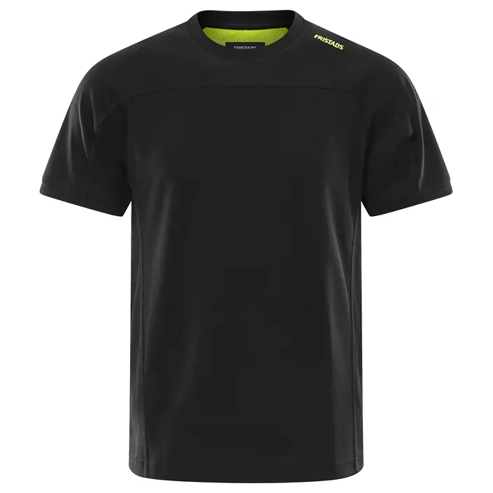 Fristads T-shirt 7554 GPIN, Svart/Varselgul, large image number 0