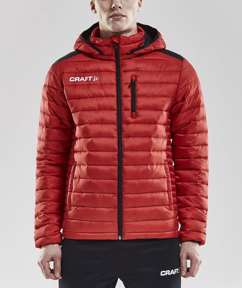 Craft Isolate jakke, Bright red/black