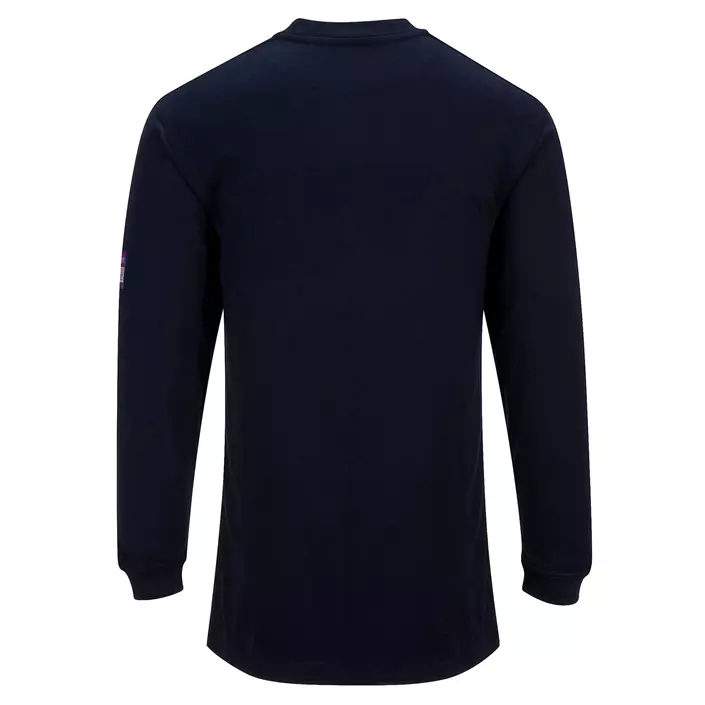 Portwest FR antistatic long-sleeved T-shirt, Marine Blue, large image number 1