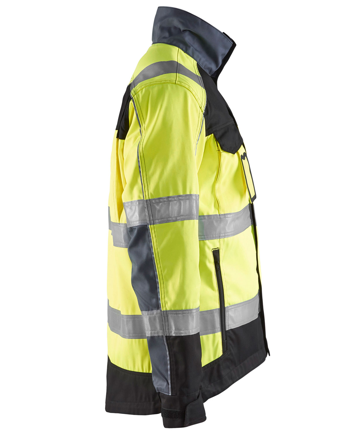 Bl&aring;kl&auml;der arbetsjacka, Gul/Svart, large image number 2
